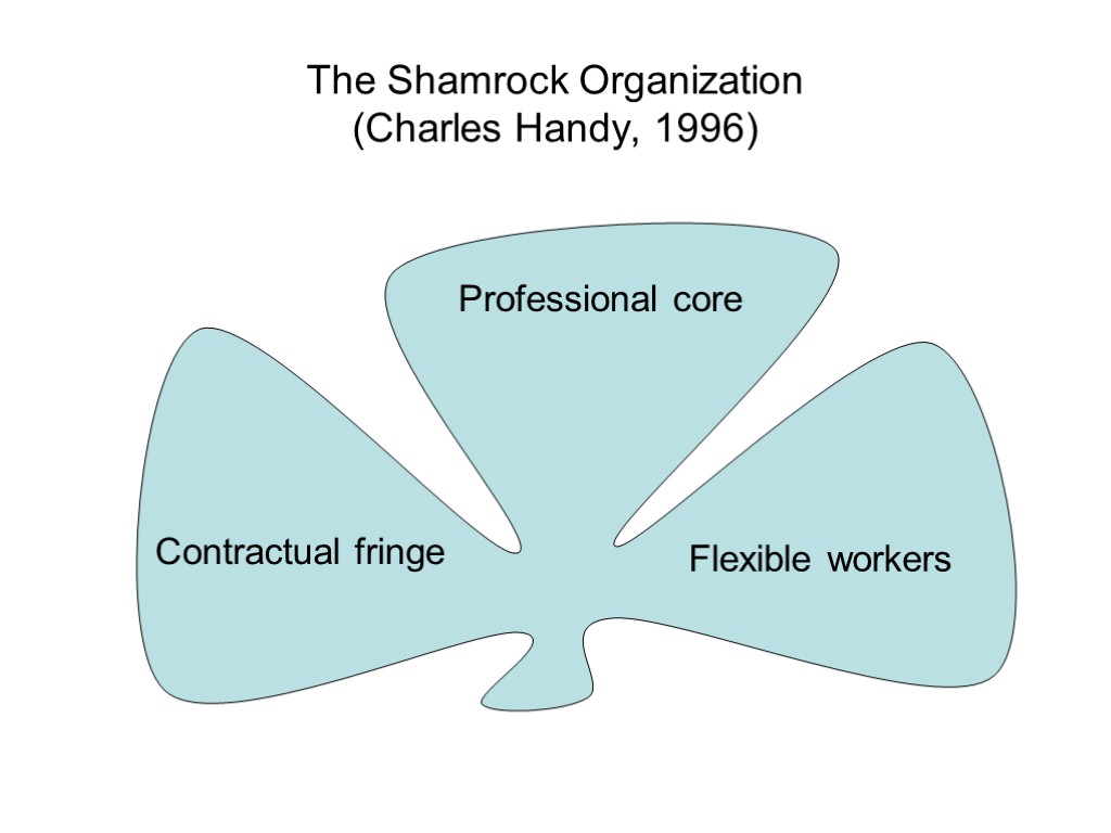 The Shamrock Organization (Charles Handy, 1996)